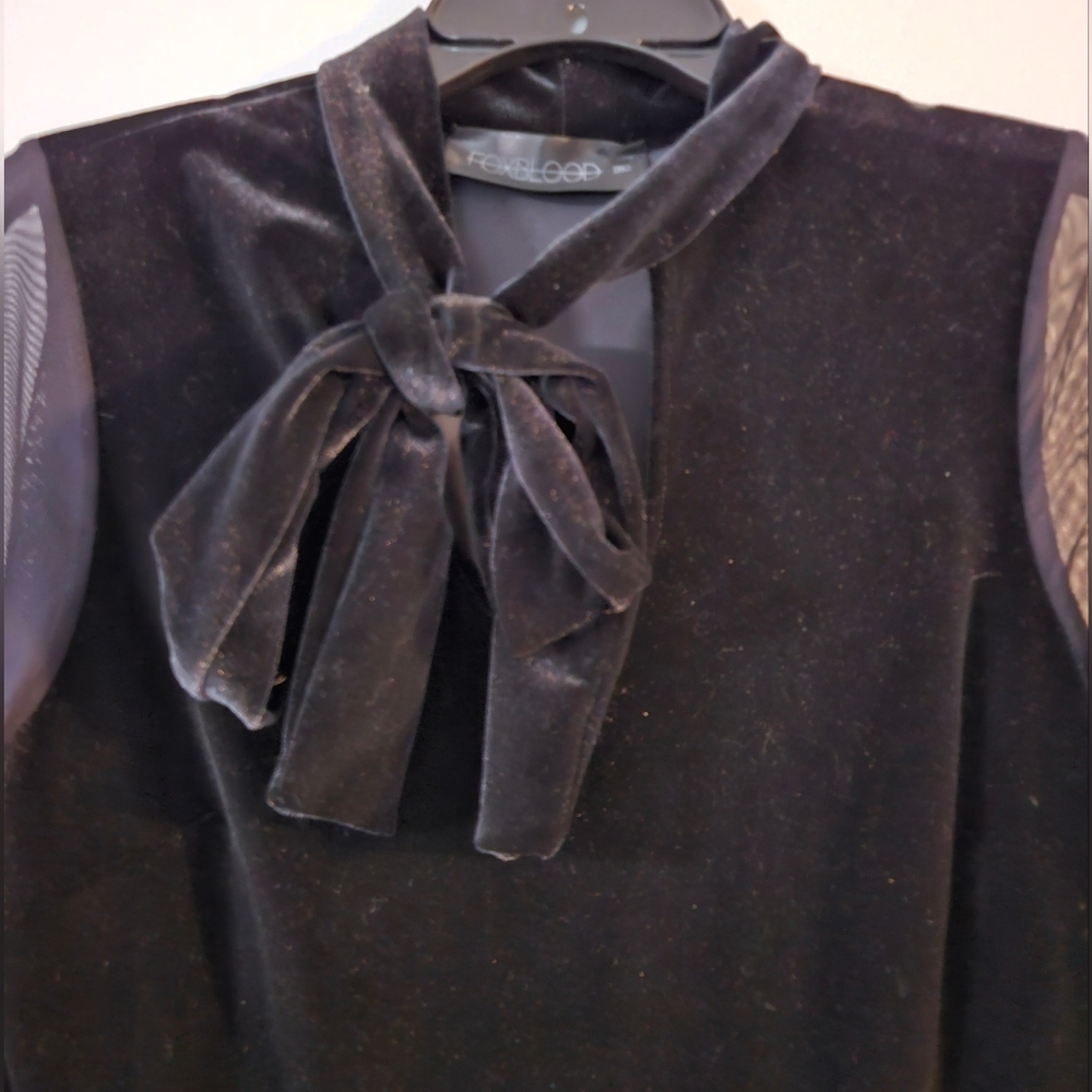 Foxblood Black formal mini dress XL - Picture 2 of 6